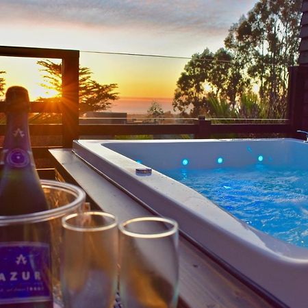 ---- Escapada De Lujo Para Dos ---- Casa Boutique Privada - Vistas Al Oceano - Parrilla Y Fogon En Quincho Privado - Insumos Desayuno - Tu Estadia Incluye Gratis 1 Sesion De Hidromasaje & Cromoterapia Bajo Las Estrellas En Jacuzzi Privado (Adults Onl Pichilemu Luaran gambar