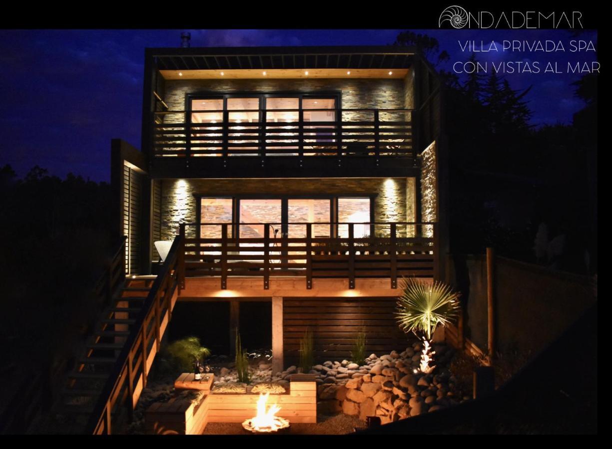 ---- Escapada De Lujo Para Dos ---- Casa Boutique Privada - Vistas Al Oceano - Parrilla Y Fogon En Quincho Privado - Insumos Desayuno - Tu Estadia Incluye Gratis 1 Sesion De Hidromasaje & Cromoterapia Bajo Las Estrellas En Jacuzzi Privado (Adults Onl Pichilemu Luaran gambar